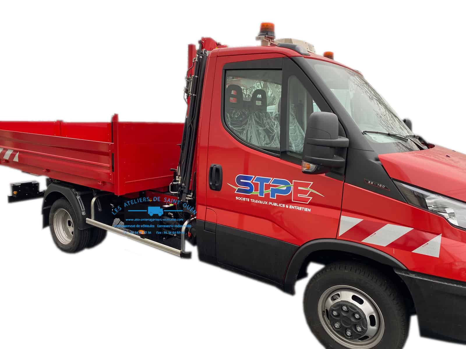 bande réfléchissante rouge pour camion/poids lourds/utilitaire